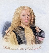Thomas Pelham Holles 1st Duke of Newcastle upon Tyne and Newcastle under Lyne 1693, 1768 British