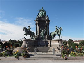 Maria Theresia monument in Vienna, Austria, Europe