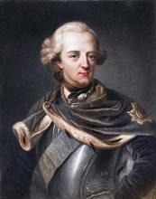 Frederick II alias Frederick the Great 1712-1786. 3rd King of Prussia 1740-86. from the book