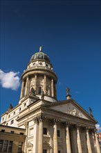 Gendarmenmarkt, German Cathedral, Mitte, columns, building, church, dome, city centre, centre,