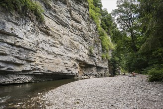 Wutach Gorge, Bonndorf, Baden-Wuerttemberg, Black Forest, Germany, Europe