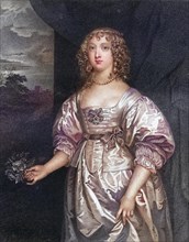 Elizabeth Cecil Countess of Devonshire, c. 1619-1689, woman of William Cavendish, 3rd Earl of