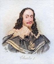 Charles I 1600-1649 King of England Scotland Wales and Ireland from the book Crabbs Historical