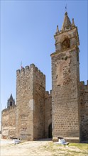 Historic ruined castle at Mourao, Alentejo Central, Evora district, Portugal, southern Europe,