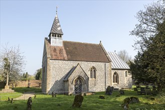 Church of Saint Peter, Manningford Bruce, Wiltshire, England, UK