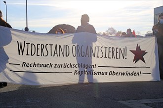 Karlsruhe: Around 130 participants in a counter-demonstration against the demonstration organised