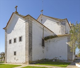 Basilica Real church 18th century building in village of Castro Verde, Baixo Alentejo, Portugal,