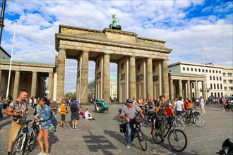 The Brandenburg Gate in Berlin (editorial)