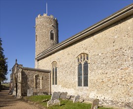 Church of Saint Andrew, Wissett, Suffolk, England, UK