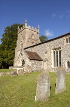 Village parish church of Saint Peter, Milton Lilbourne, Vale of Pewsey, Wiltshire, England, UK