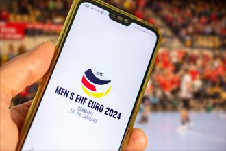 Symbolic image of the 2024 European Handball Championship. The 2024 European Championship will take