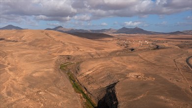 Barranco de Los Molinos, erosion gorge, Canary Islands, Fuerteventura, Spain, Europe