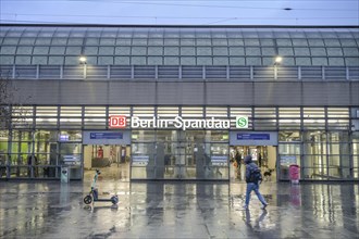 Spandau railway station, Berlin, Germany, Europe