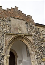 Historic village parish church at Copdock, Suffolk, England, UK