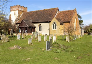 Village parish church at Trimley St Martin, Suffolk, England, UK