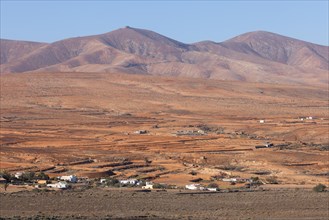 View from Punto Panoramico, La Ampuyenta, Canary Islands, Fuerteventura, Spain, Europe