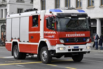 Fire brigade fire engine