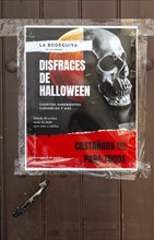 Disfraces de Halloween event poster in Las Negras, Almeria, Spain, Europe