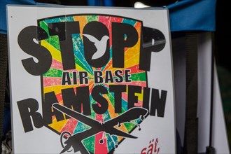 Ramstein Peace Camp 2021: The Stop Ramstein Air Base campaign was initiated by people from the