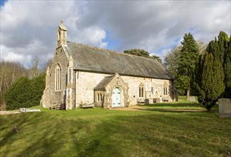 Village parish church Aldringham, Suffolk, England, UK