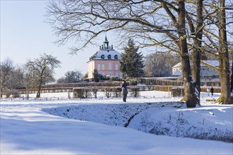 Fasanenschloesschen Moritzburg, Moritzburg, Saxony, Germany, Europe