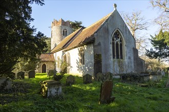 Village parish church Thorington, Suffolk, England, UK
