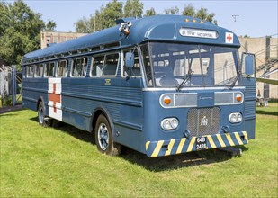 International Harvester bus made by Metropolitan Superior in 1964, Bentwaters Cold War museum,