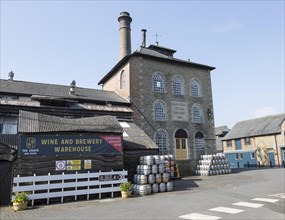 Nineteenth century industrial buildings of Arkell's brewery, Kingsdown, Swindon, Wiltshire,
