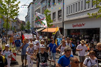 Demonstration in Landau, Palatinate: The demonstration was directed against the government's