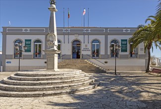 Domus Municipalis town hall local government office, village of Castro Verde, Baixo Alentejo,
