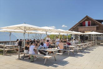 Restaurant on the Buergenstock, Lake Lucerne, Canton Niewalden, Switzerland, Lake Lucerne,