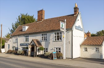 Historic listed building The Cherry Tree inn pub, Cumberland Street, Woodbridge, Suffolk, England,