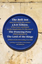 The Bell Inn attributed as inspiration for the Prancing Pony in Lord of the Rings,