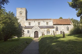 Church of Saint Michael and All Angels, Figheldean, Wiltshire, England, UK
