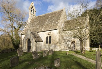 Historic village parish church of Saint Stephen, Beechingstoke, Wiltshire, England, UK Vale of