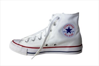 White Converse Chucks Taylor All-Star Hi (optional)