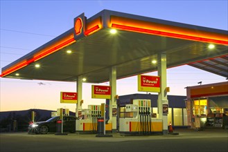 Shell petrol station (Hassloch, Rhineland-Palatinate)