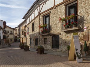 Historic buildings in town of Ezcaray, La Rioja Alta, Spain, Mantas Ezcaray, Europe