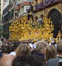 â€˜La Magna: camino de la gloria' religious procession through city streets to commemorate the
