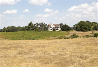 Tranmer House was the home of Edith Pretty formerly called, Sutton Hoo house, Suffolk, England,