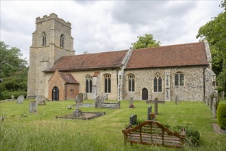 Village parish church of Saint Mary, Kettlebaston, Suffolk, England, UK