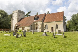 Village parish church of Saint Martin, Nacton, Suffolk, England, UK