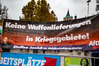 Speyer: An AfD rally took place under the motto Our country first . There were counter-protests
