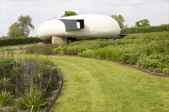 Hauser and Wirth art gallery, restaurant and garden, Durslade Farm, Bruton, Somerset, England, UK