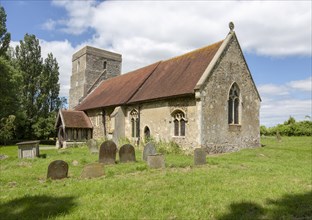 Village parish church of Saint Catherine, Ringshall, Suffolk, England, UK