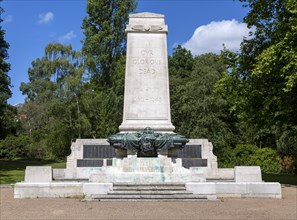 War memorial cenotaph in Christchurch Park, Ipswich, Suffolk, England, UK
