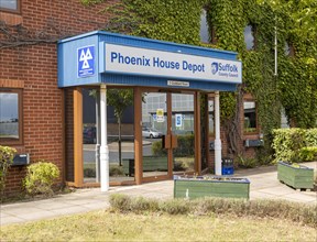 Phoenix House Depot, transport and highways, Suffolk County Council, Ipswich, England, United