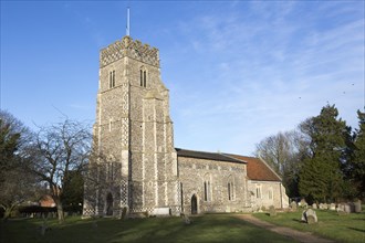 Village parish church of Saints Peter and Paul, Pettistree, Suffolk, England, UK