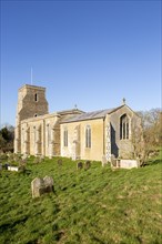 Village parish church Parham, Suffolk, England, UK