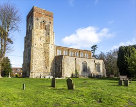 Village parish church Erwarton, Suffolk, England, UK